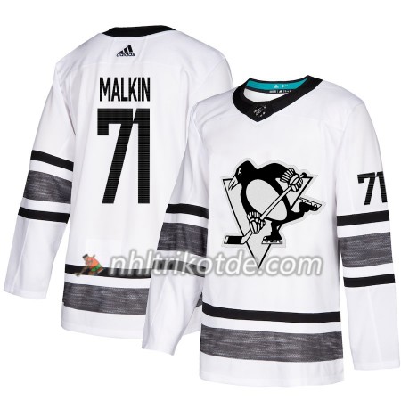 Pittsburgh Penguins Trikot Evgeni Malkin 71 2019 All-Star Adidas Weiß Authentic - Herren